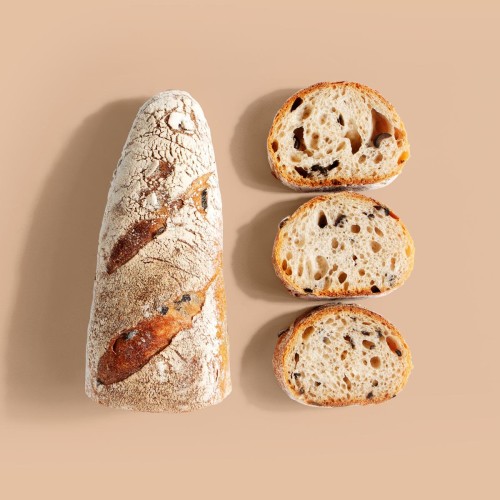 Bagietka pszenna z oliwkami 300 g
