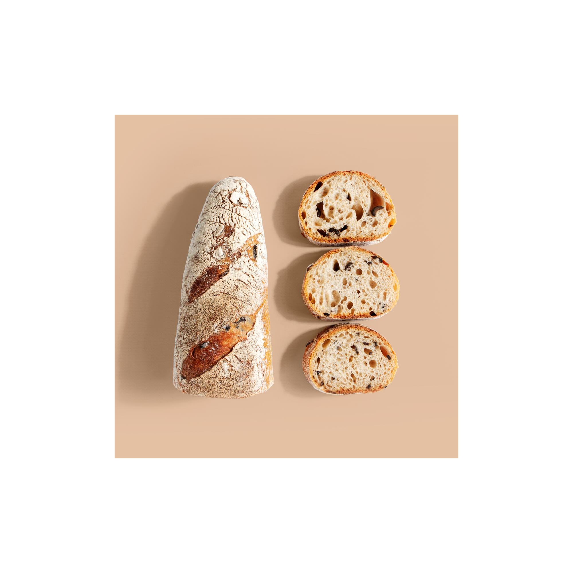Bagietka pszenna z oliwkami 300 g