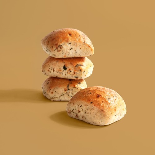 Bułka pszenna ze szpinakiem i cebulą 70g