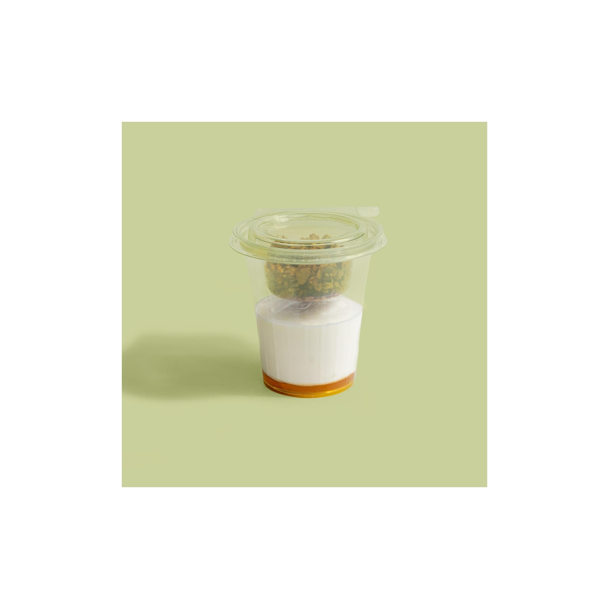 Jogurt naturalny z granolą i miodem 280 g