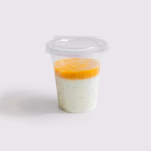 Jogurt naturalny z musem i nasionami chia 330 g