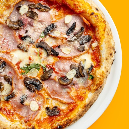 Pizza Pancetta fungi
